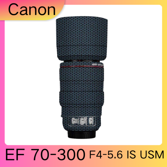 Lentes Canon EF70-300F4-5.6 IS USM  - Pele câmera, adesivo câmera - com alta resistência a arranhões, à prova d'água e com design elegante.